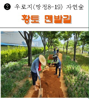 우로지 자연숲 황토 맨발길 1