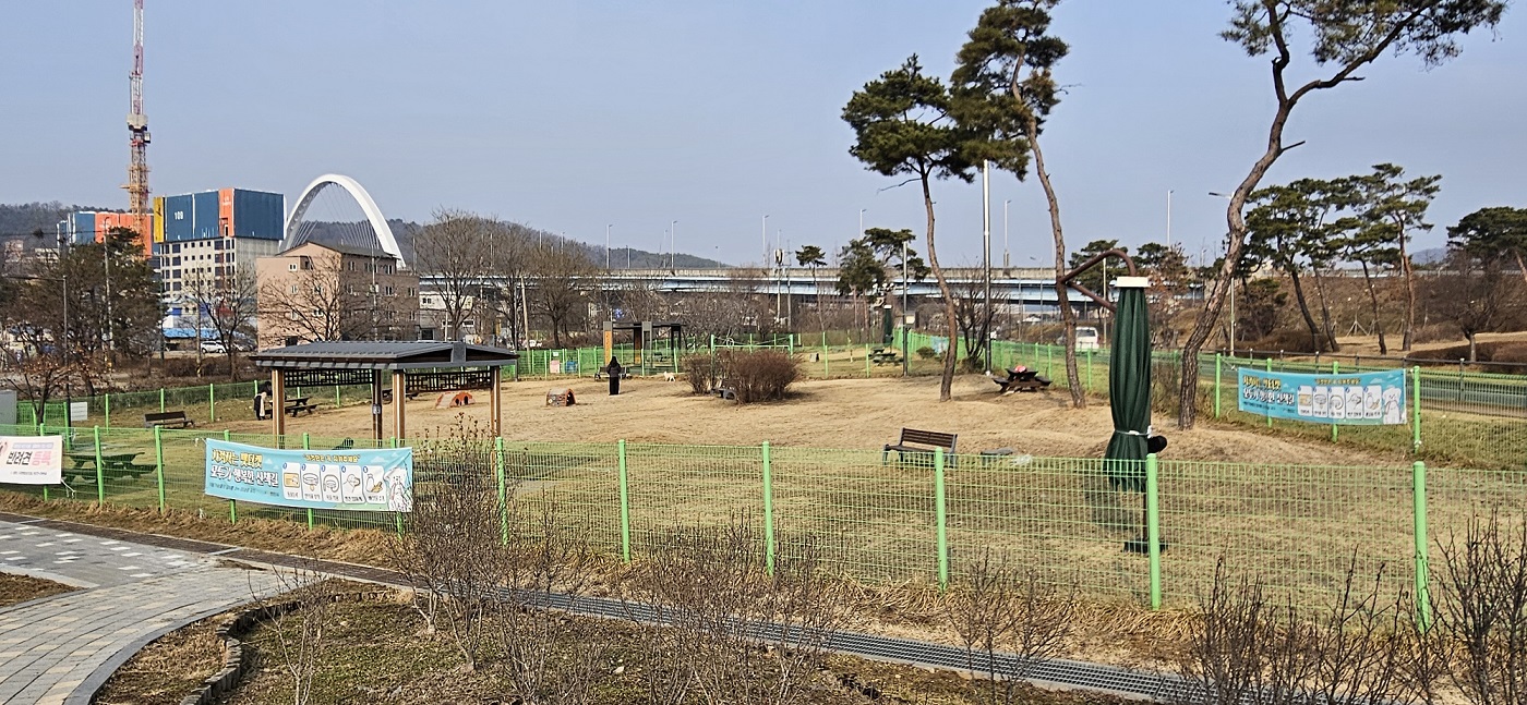 도솔광장 반려견놀이터(신부동) 1