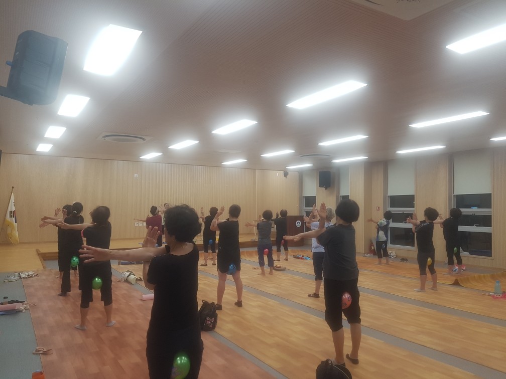 금성면 평생학습(건강요가교실) 1