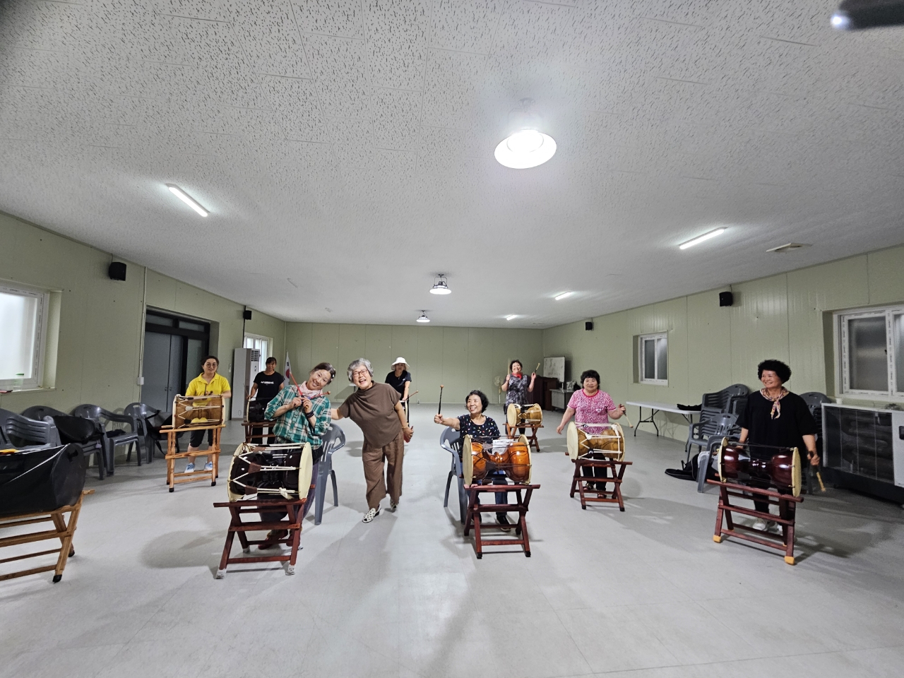 진교면 평생학습(퓨전리듬 고고풍물) 1