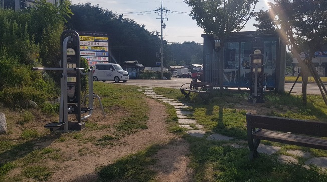 야외운동기구(영진회전교차로) 1