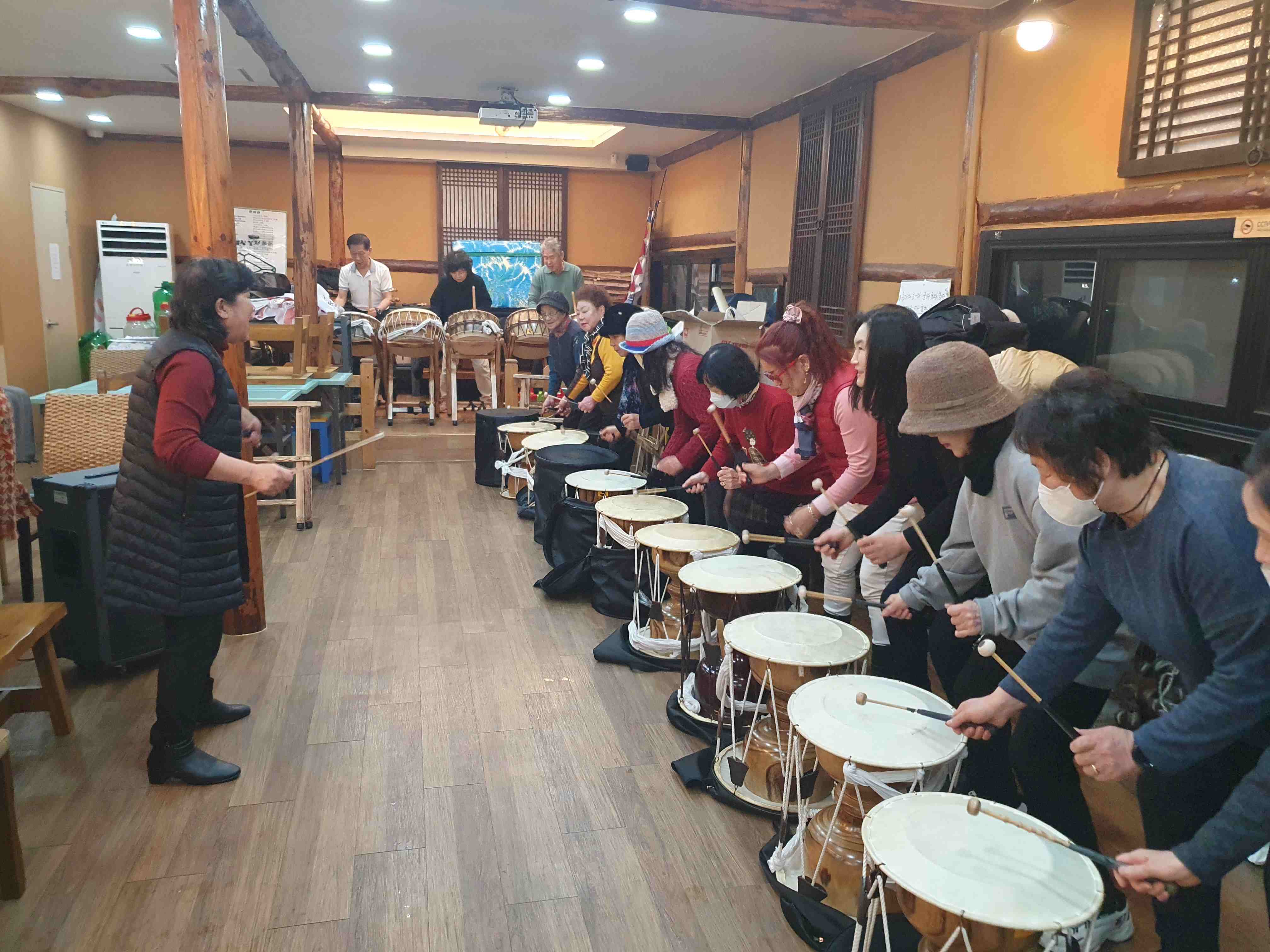 용답동 자치회관프로그램(풍물교실) 1