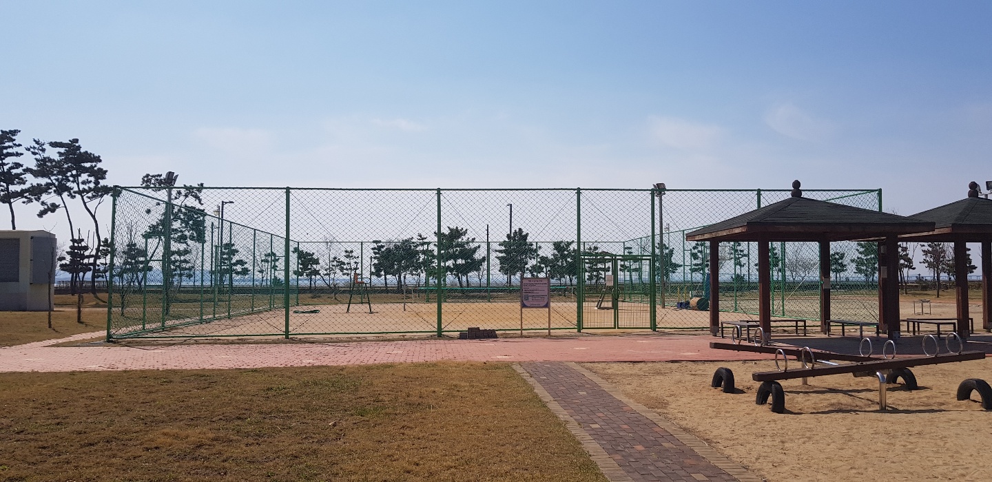 인천환경공단운북사업소송산수질복원센터 족구장 1