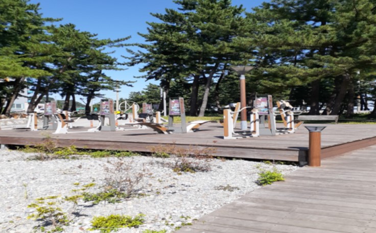야외운동기구(등명해수욕장) 1