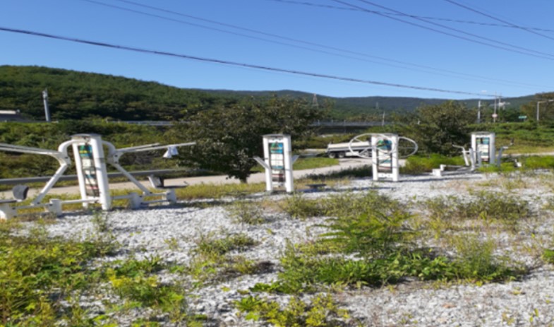 야외운동기구(산성우1리 게이트볼장) 1