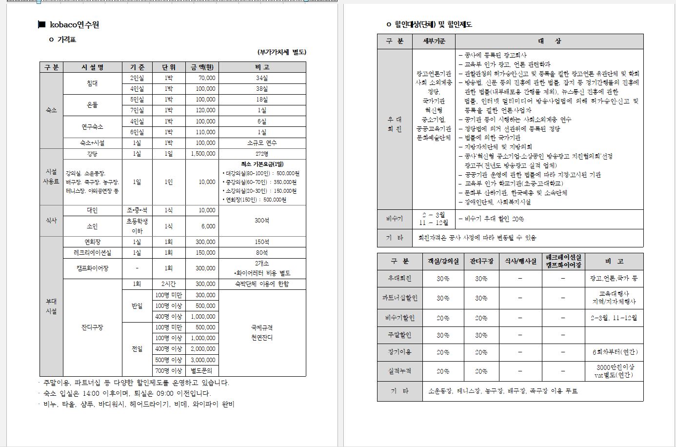 kobaco 연수원 3