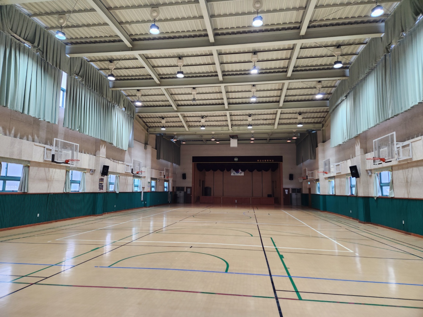 용인신촌중학교 채육관 1