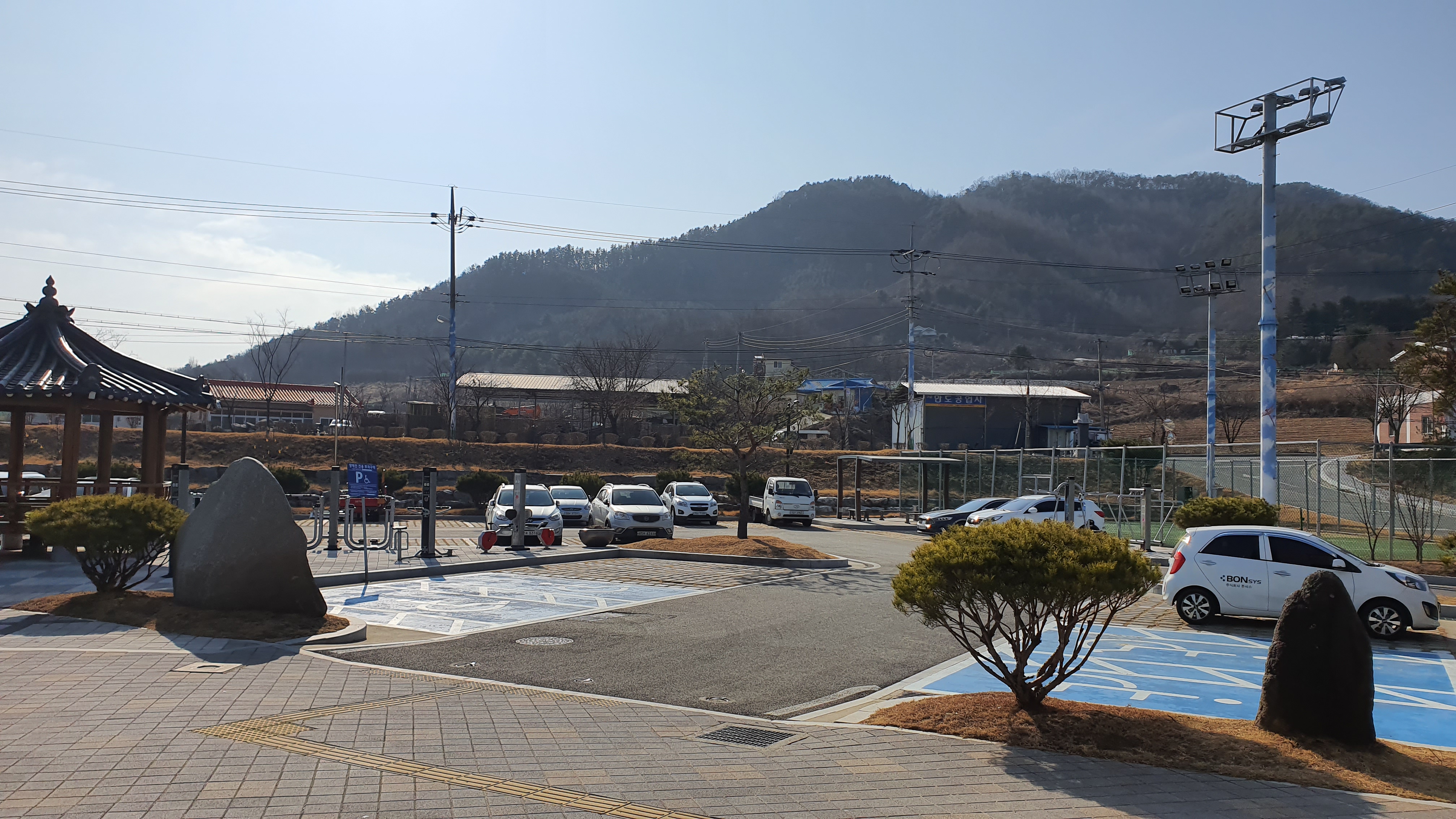 불정면주민센터 본관앞 주차장 2