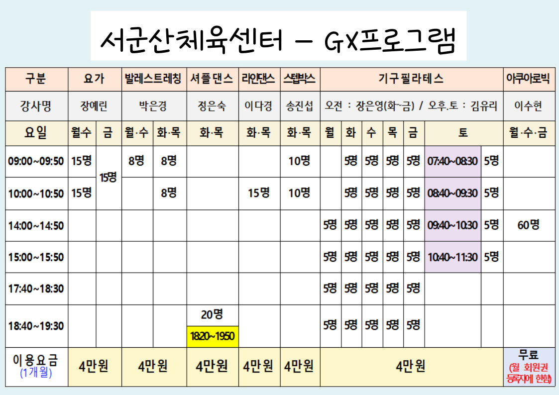 6월[라인댄스]서군산체육센터 2