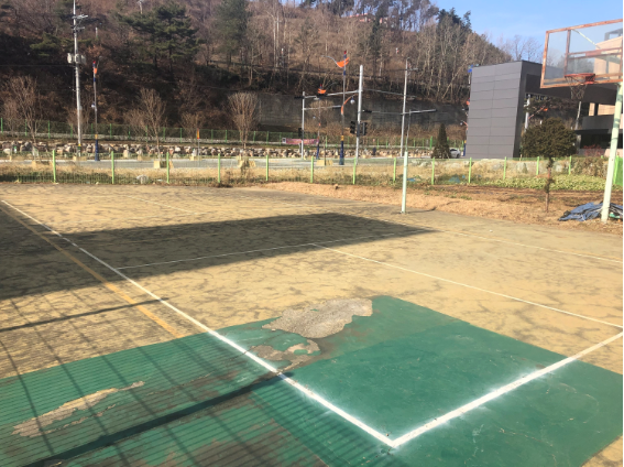 국민연금공단삼척사옥 족구장 1