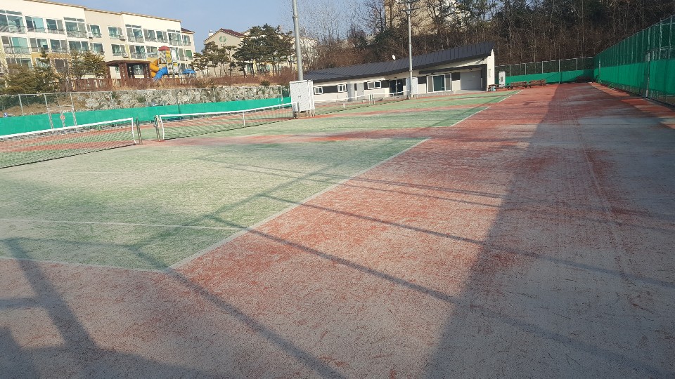 고리원자력본부 사택 테니스장 1