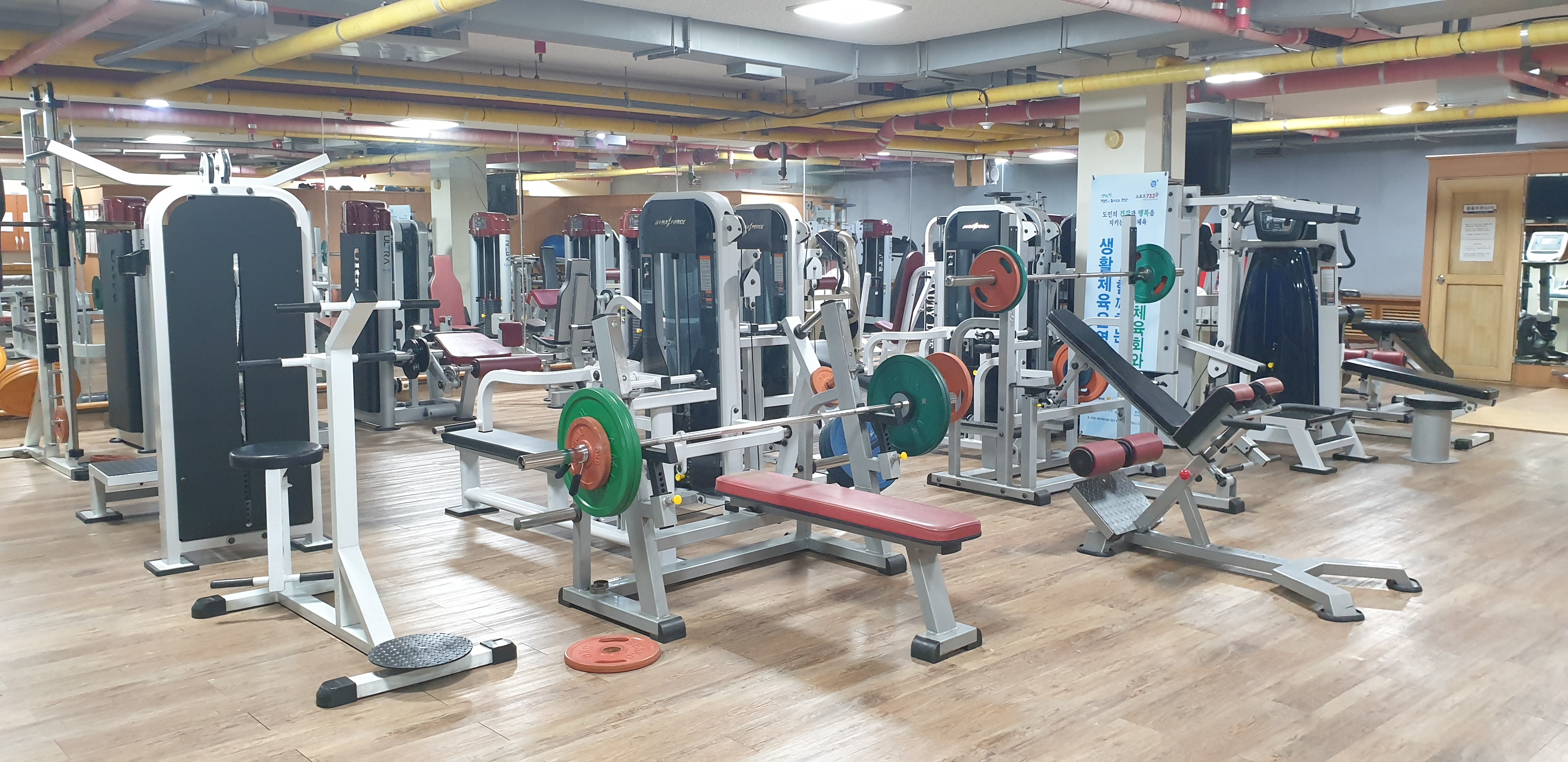 해남문화예술회관 지하 1층(헬스장) 1