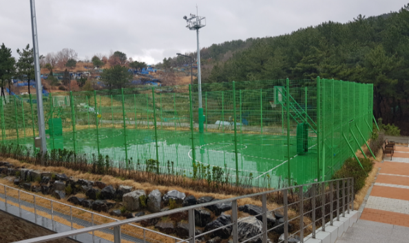 한국에너지공단 본사 농구장 1