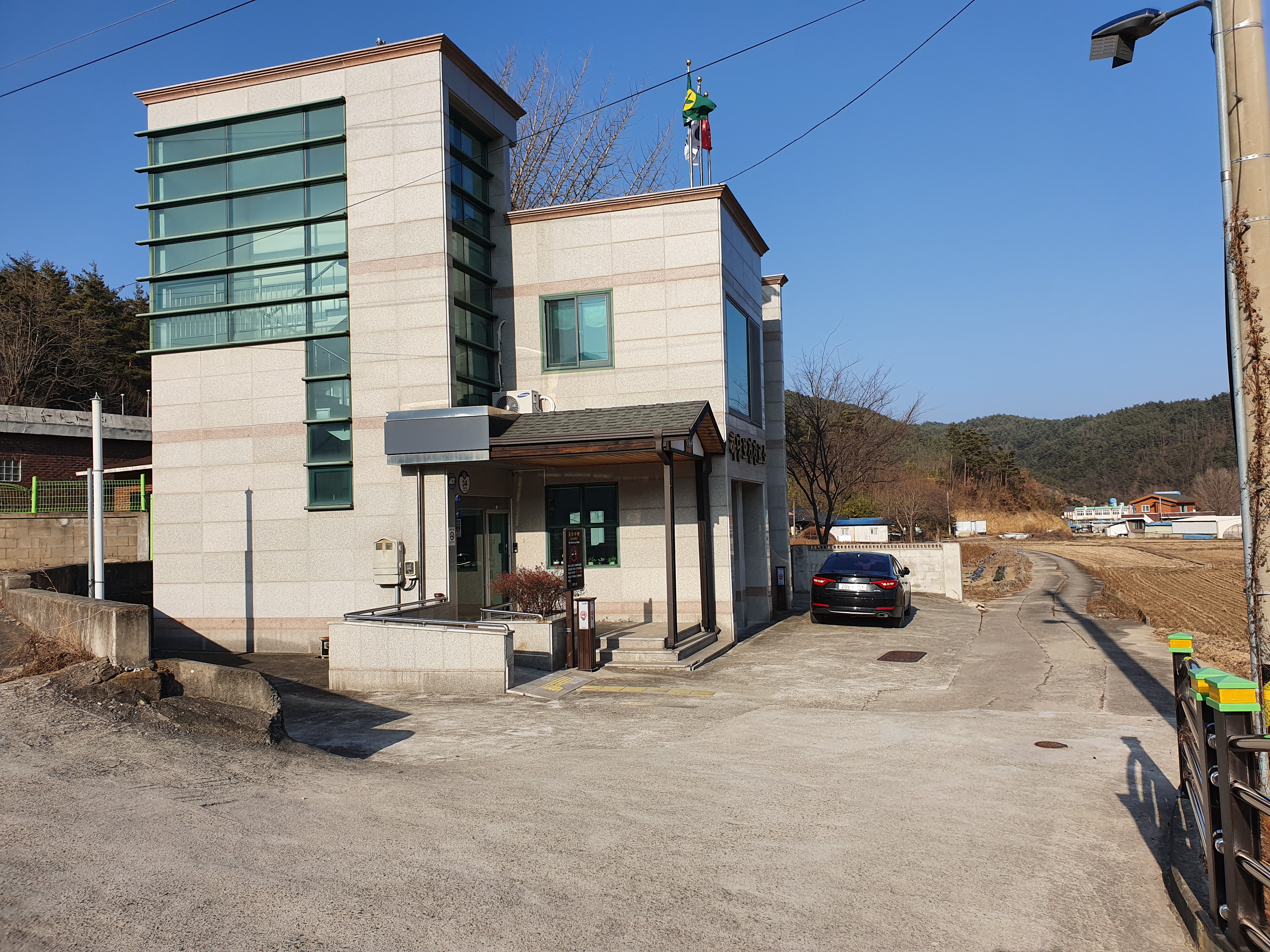 하당보건진료소 주차…