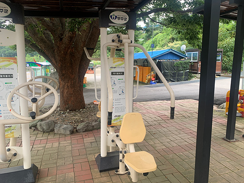 야외운동기구(설천면 심곡마을) 2