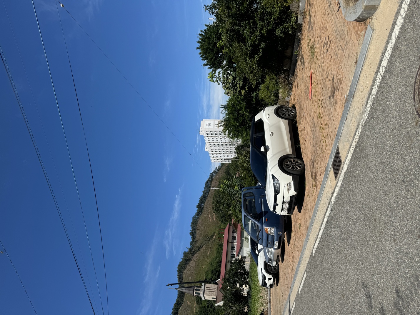 설천중학교 앞 주차장 2