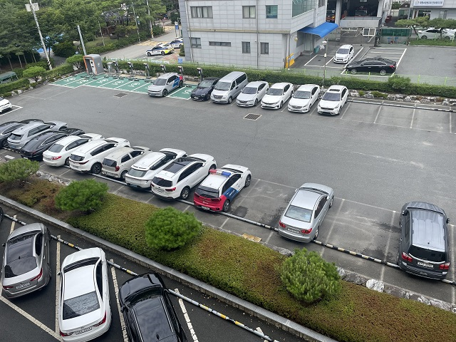 안전보건공단 전북지역본부 주차장 2