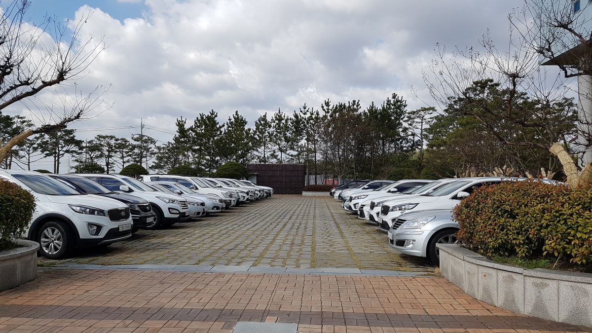한국도로공사 담양지사 주차장 1