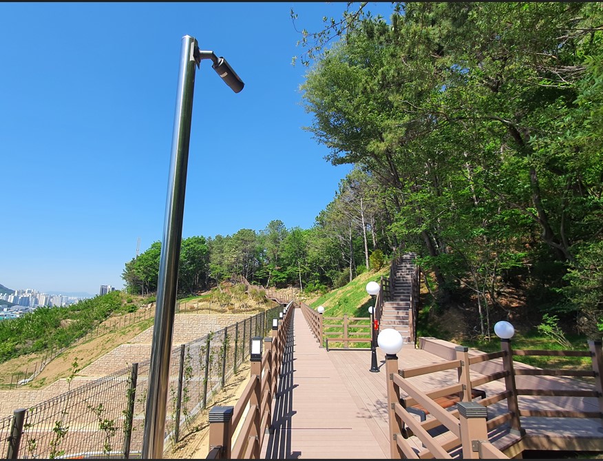 부산보훈병원 산책로 데크로드 3