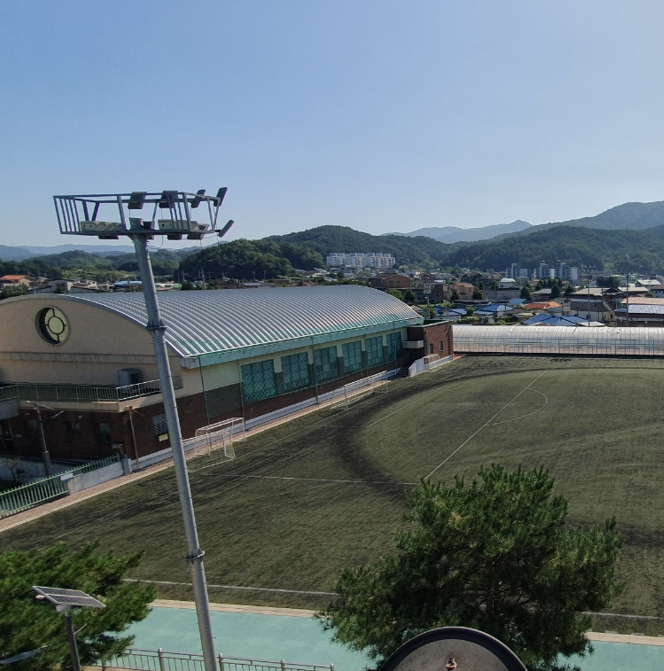 한국국방과학고등학교 체육관 1