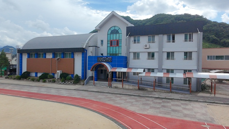 진부중학교 체육관 1