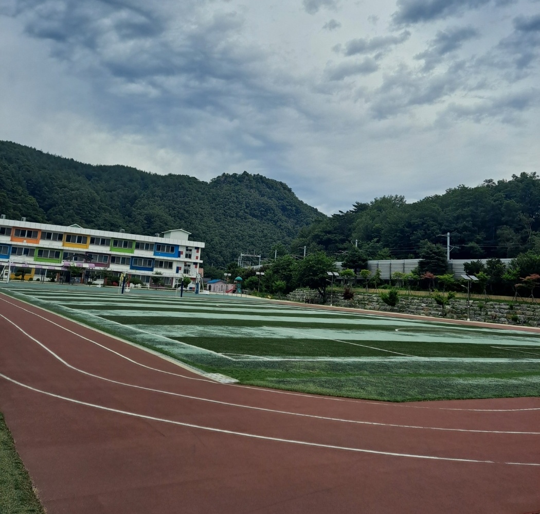 철암초등학교 잔디운동장(인조) 1