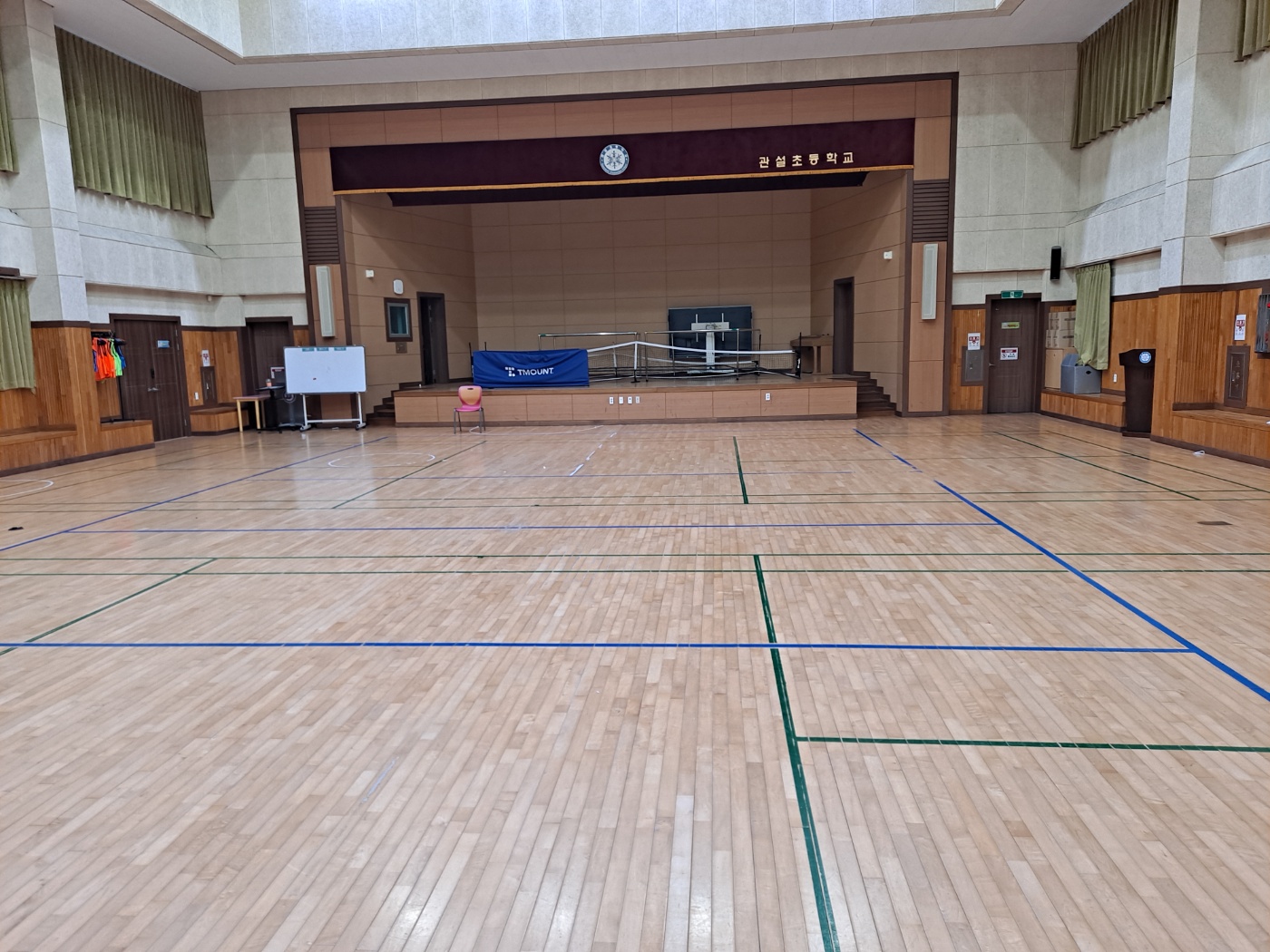 관설초등학교 체육관 2