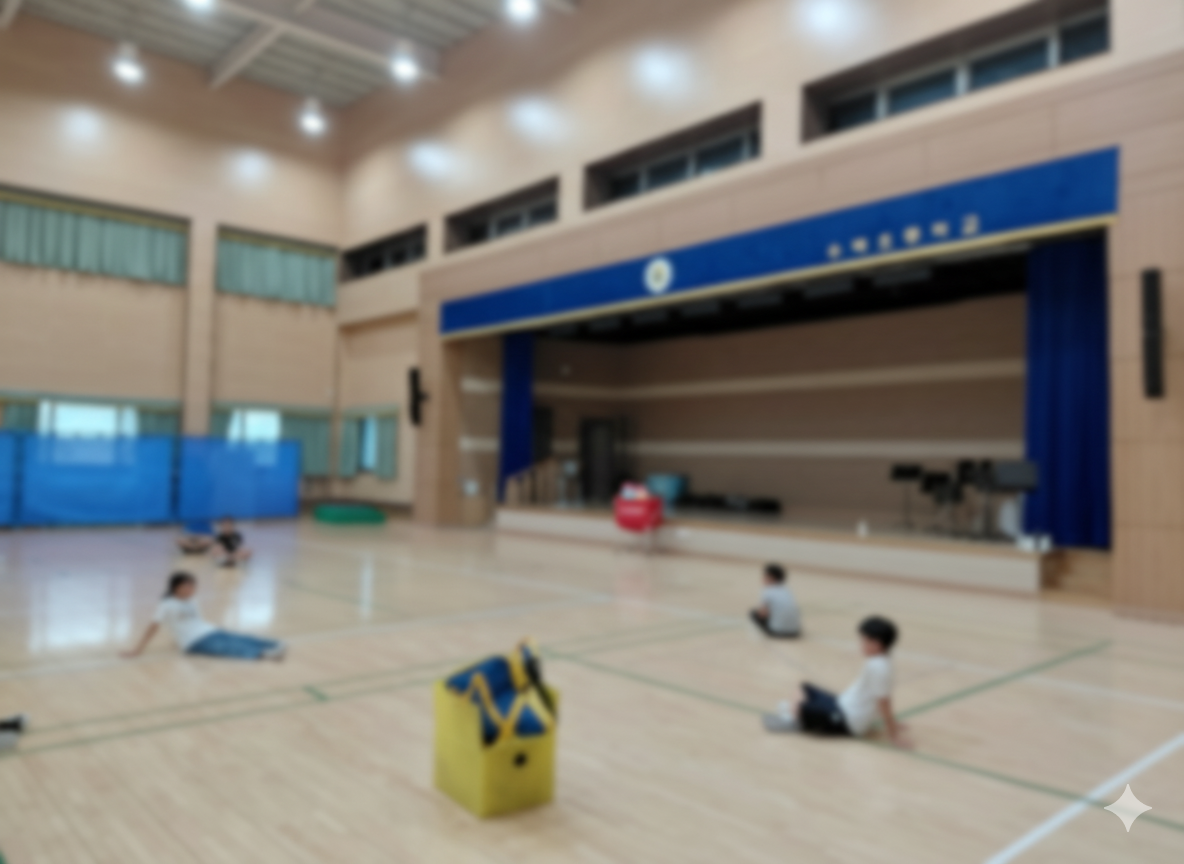 수백초등학교 체육관 1