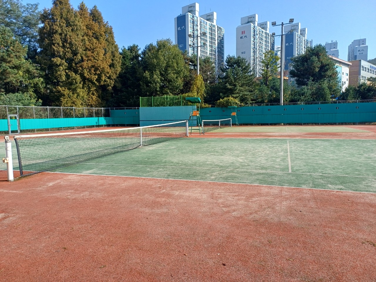 한국도로공사 이천지사 테니스장 1