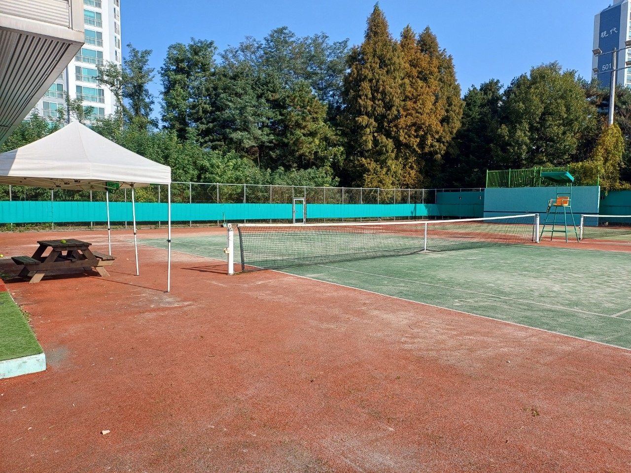 한국도로공사 이천지사 테니스장 2
