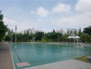 호산공원 배드민턴장 1