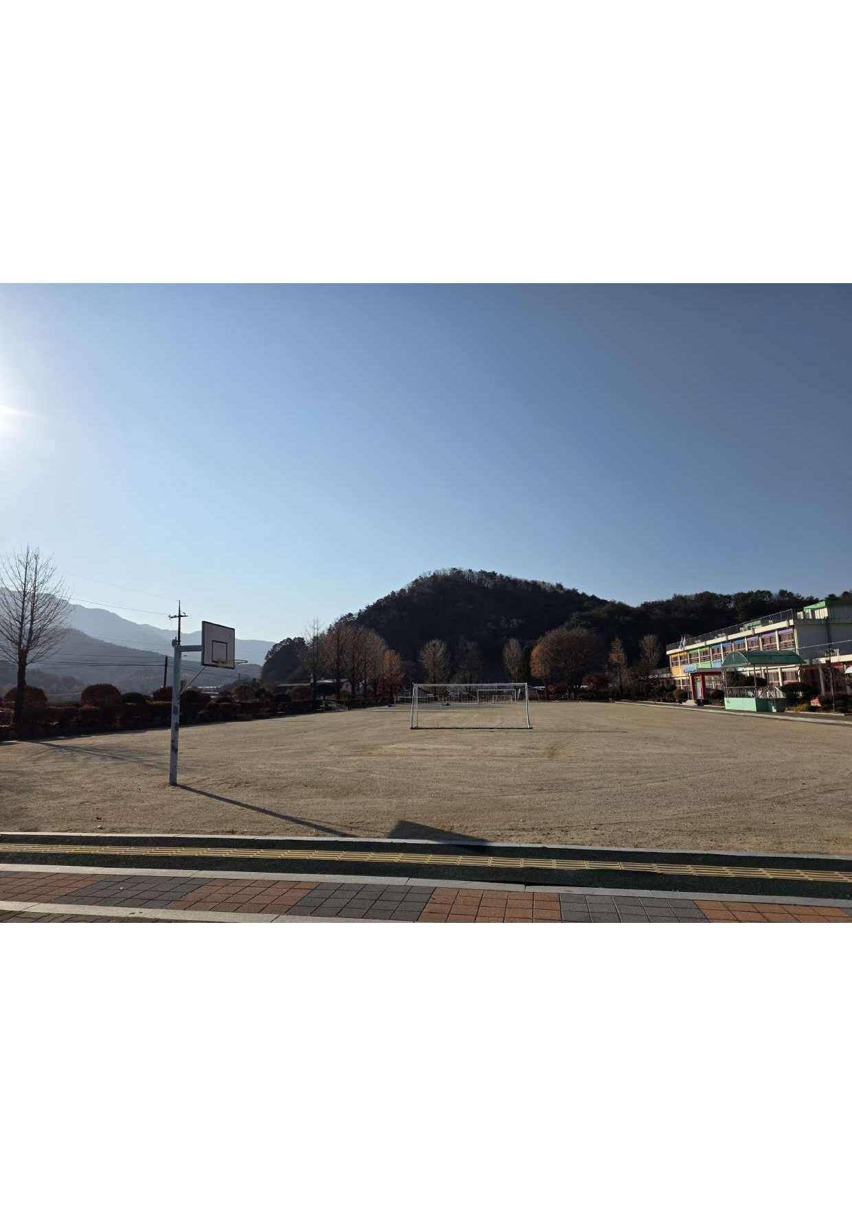 도평초등학교 운동장 1