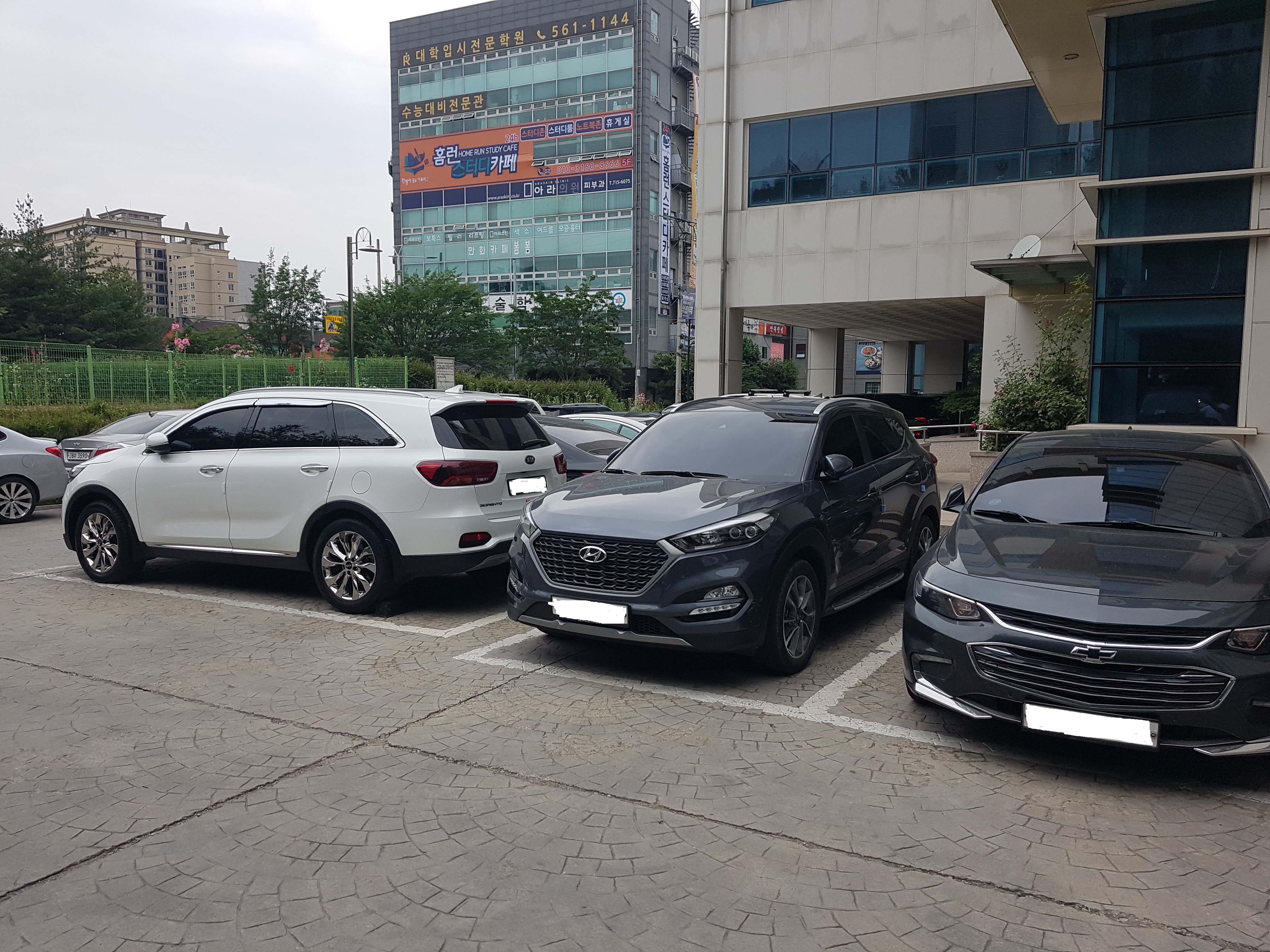 당하동 행정복지센터 주차장 2