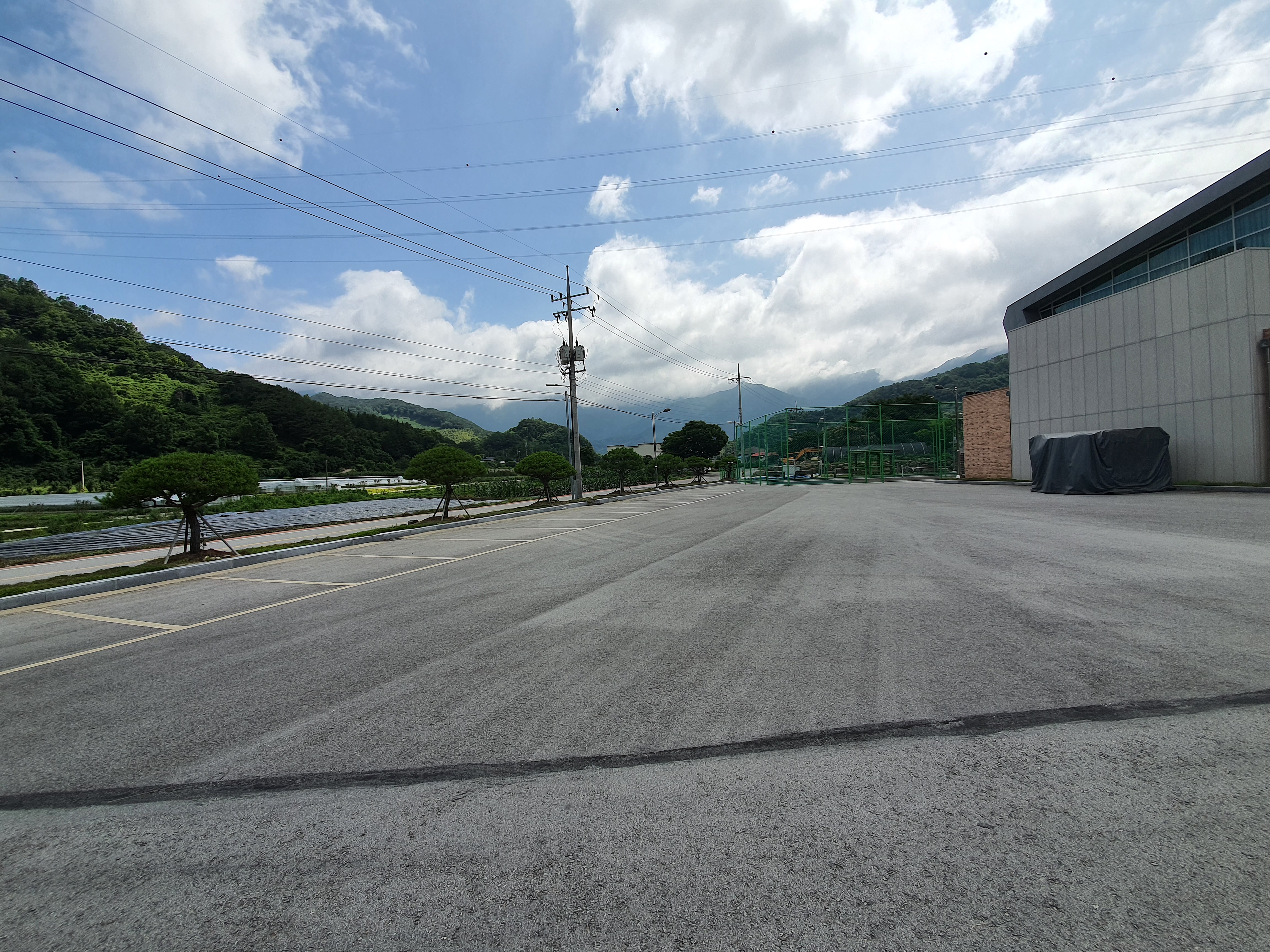 산동면다목적면민회관…