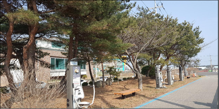 근덕 교가3리 문화마을 야외운동기구 1