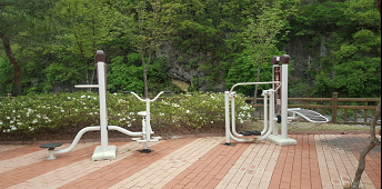 하월산리 노곡쉼터 야외운동기구 1