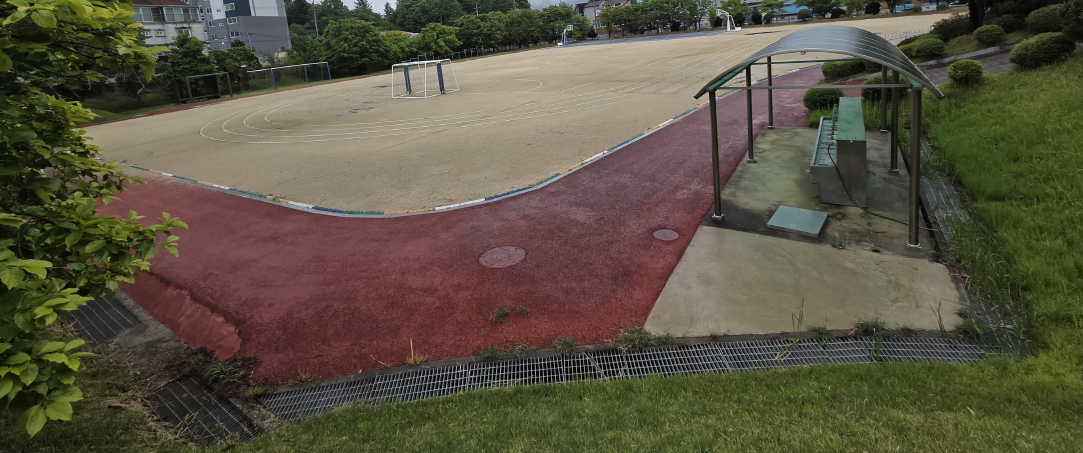 옥천여자중학교 운동장 1