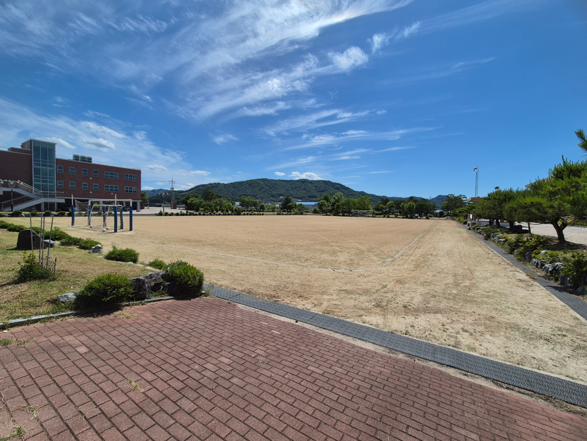 속리산중학교 운동장 1