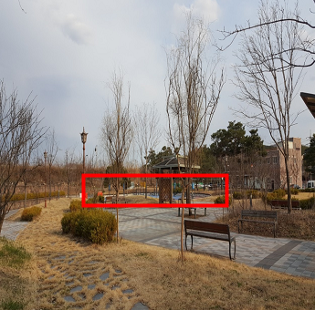 사직배수펌프장 앞 야외운동기구 1