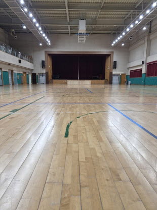 솔밭중학교 강당 1