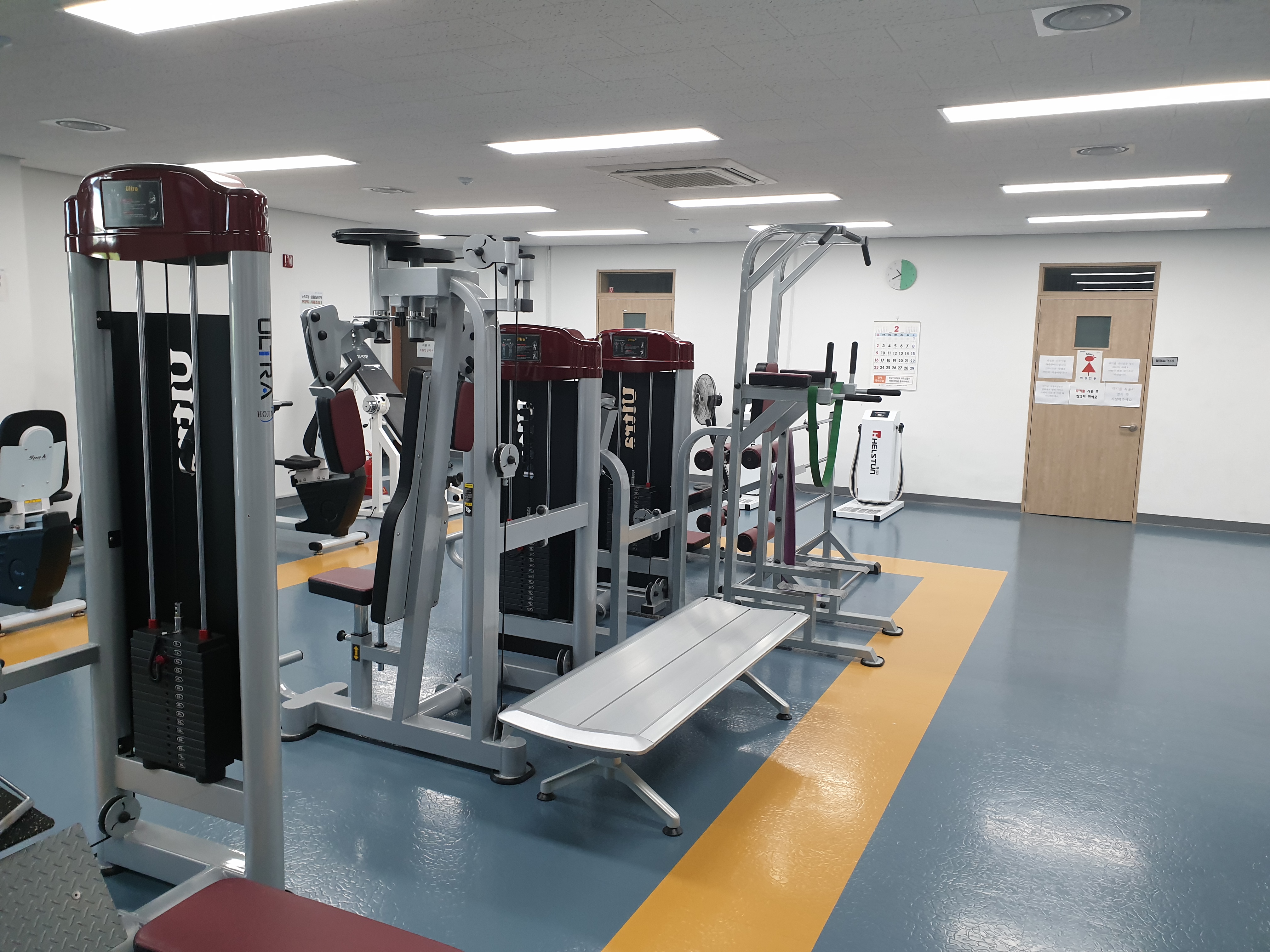 송정동행정복지센터 3층 체력단련실 2