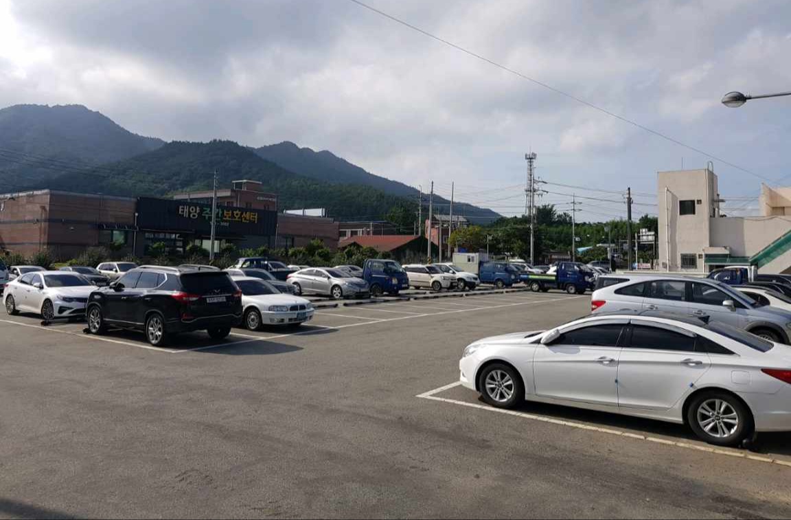 옥천면주차장 2