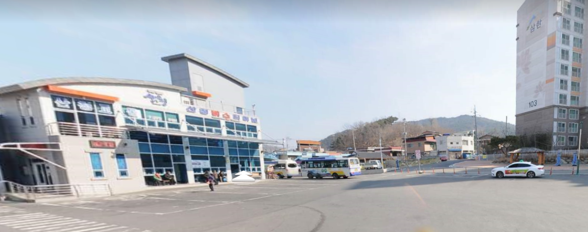 산청버스터미널 주차장 1