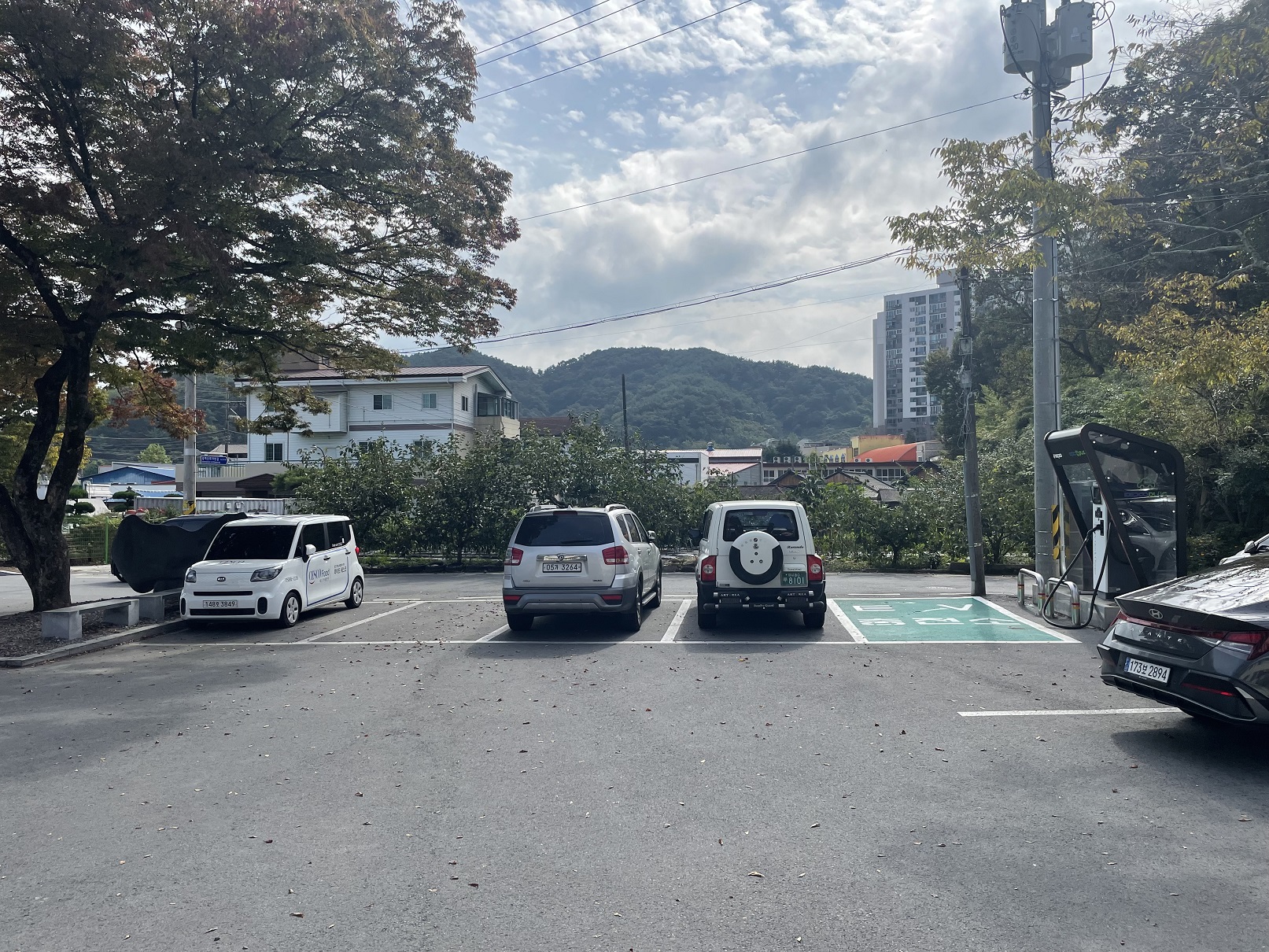 명석면사무소 주차장 2