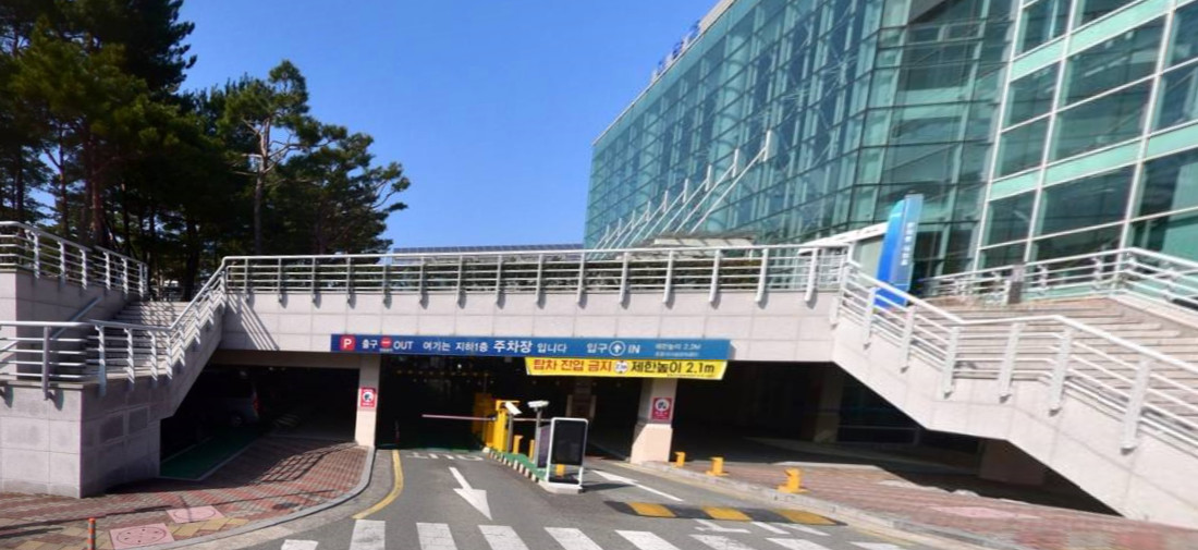 포항시청 지하1층 주차장 1