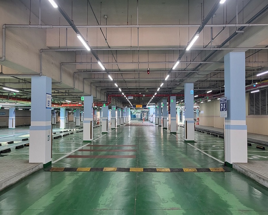 포항시청 지하1층 주차장 2