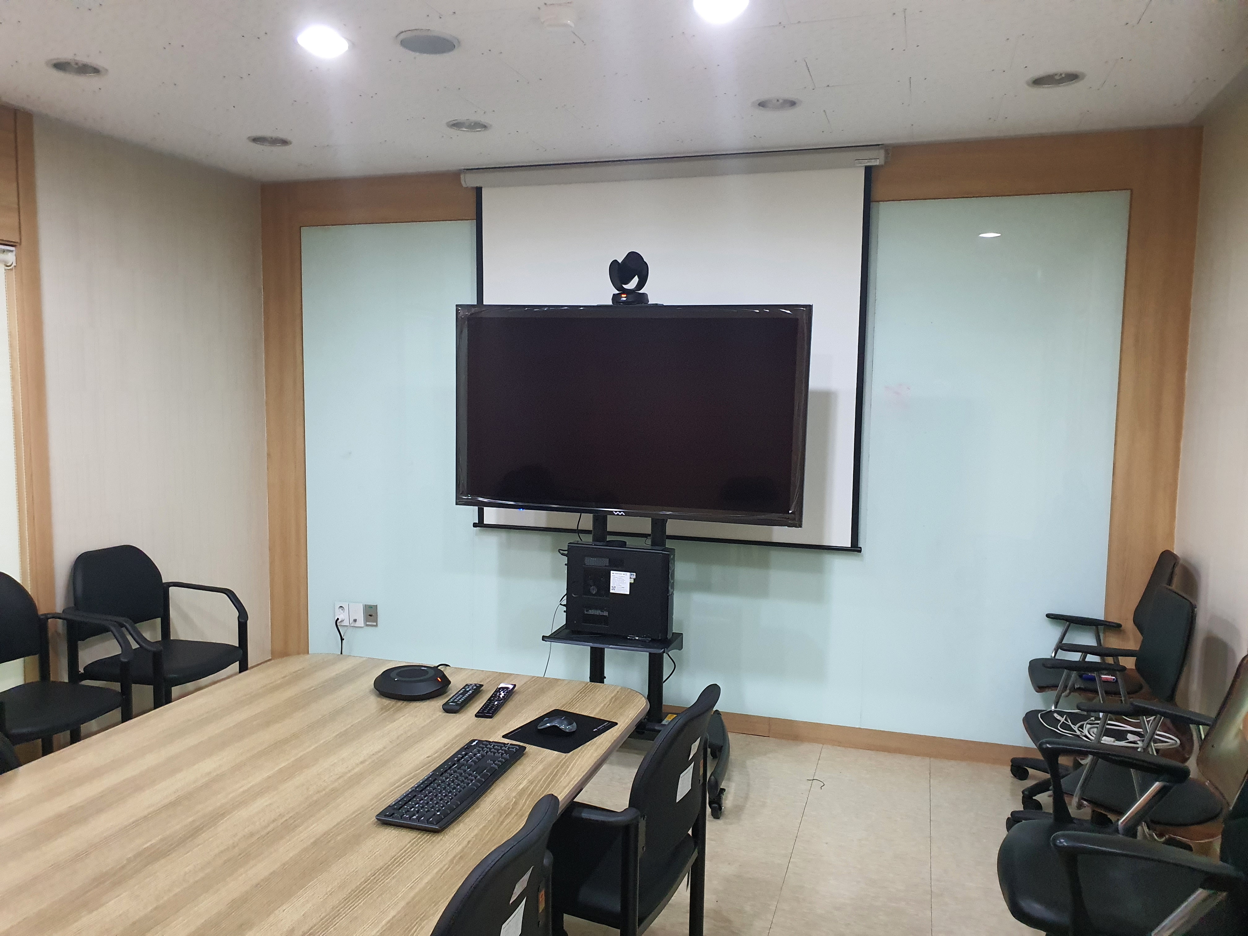 장애인기업종합지원센터 제주센터 화상회의실