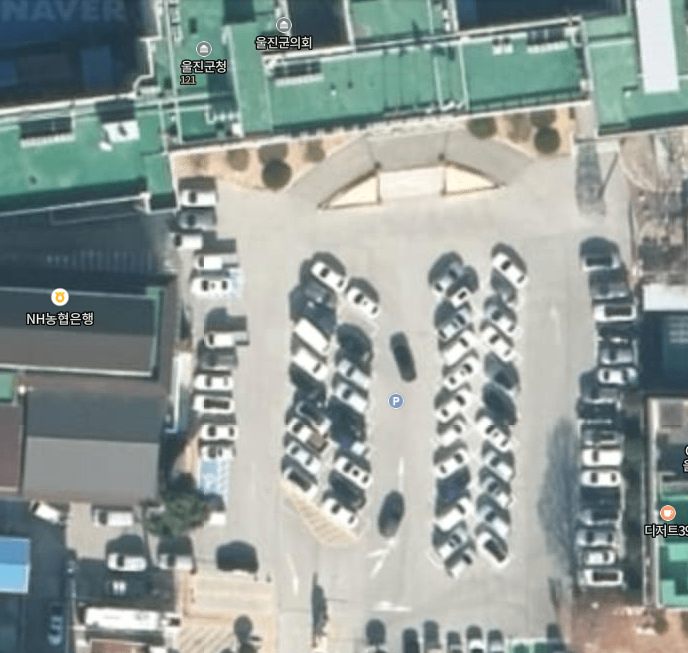 울진군청 부설주차장 1