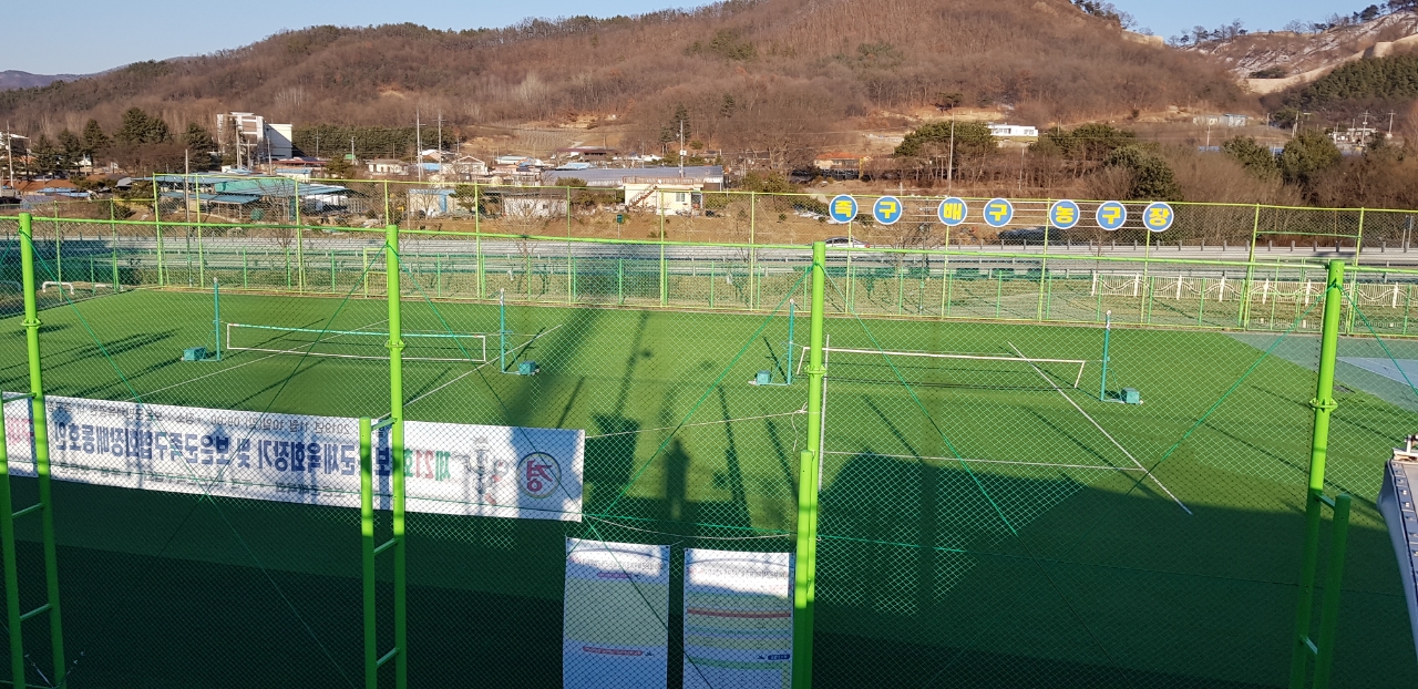 보은군스포츠산업과 족구장 1
