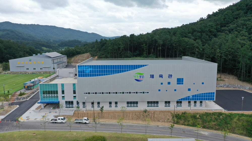 보은군스포츠산업과 결초보은체육관 1층 탁구장 1